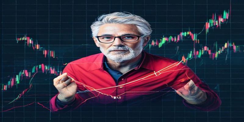 Chart showing Elder Ray Index divergence with RSI and volume confirmation on a crypto futures chart